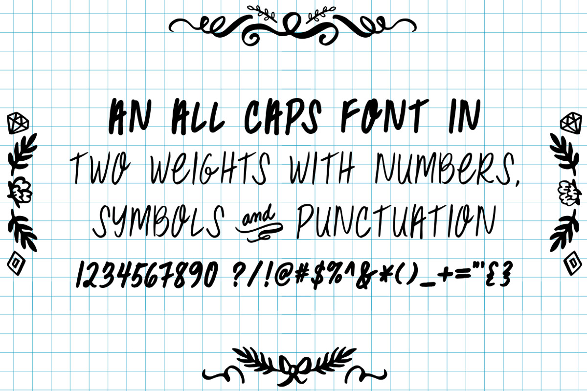 Kat Scratch Font preview 2