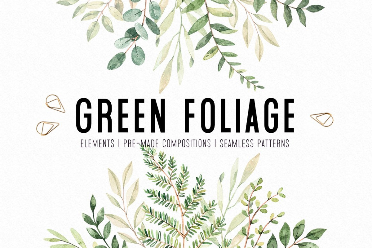 Floral bundle | Watercolor SALE, a Decorative Illustration by Kate Macate (Photo 10 of 28)