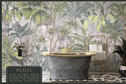 Fresco collection Tropical mural, a Wallpaper Graphic by Natalia0307 (Thumbnail 15 of 19)