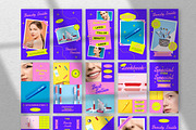 10 in 1 BUNDLE Instagram Templates, a Social Media Template by Creative Zeune (Thumbnail 4 of 24)