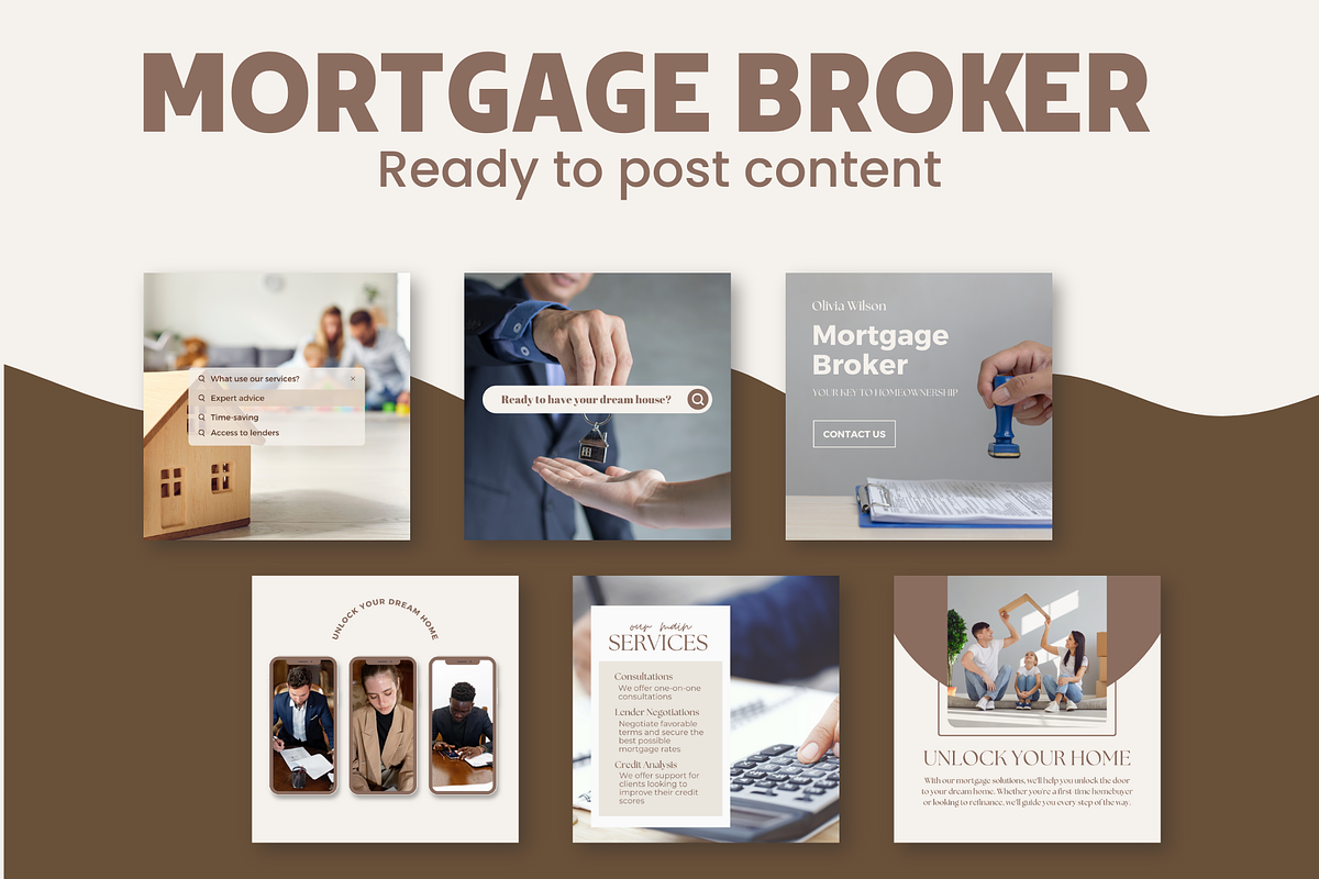 Mortgage Loan Officer Marketing, a Social Media Template by EliteMatidi (Photo 3 of 8)