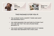 Neutral Boho Shop Banner Templates, a Shopify Template by SunshineStudioBoutique (Thumbnail 5 of 9)