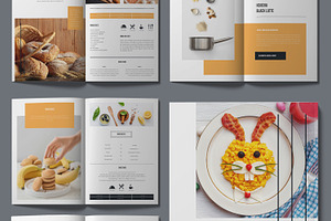 Cook Book Brochure Design Template