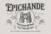 Bistern - Victorian Display Font, a Font by Letterhend Studio (Thumbnail 8 of 9)