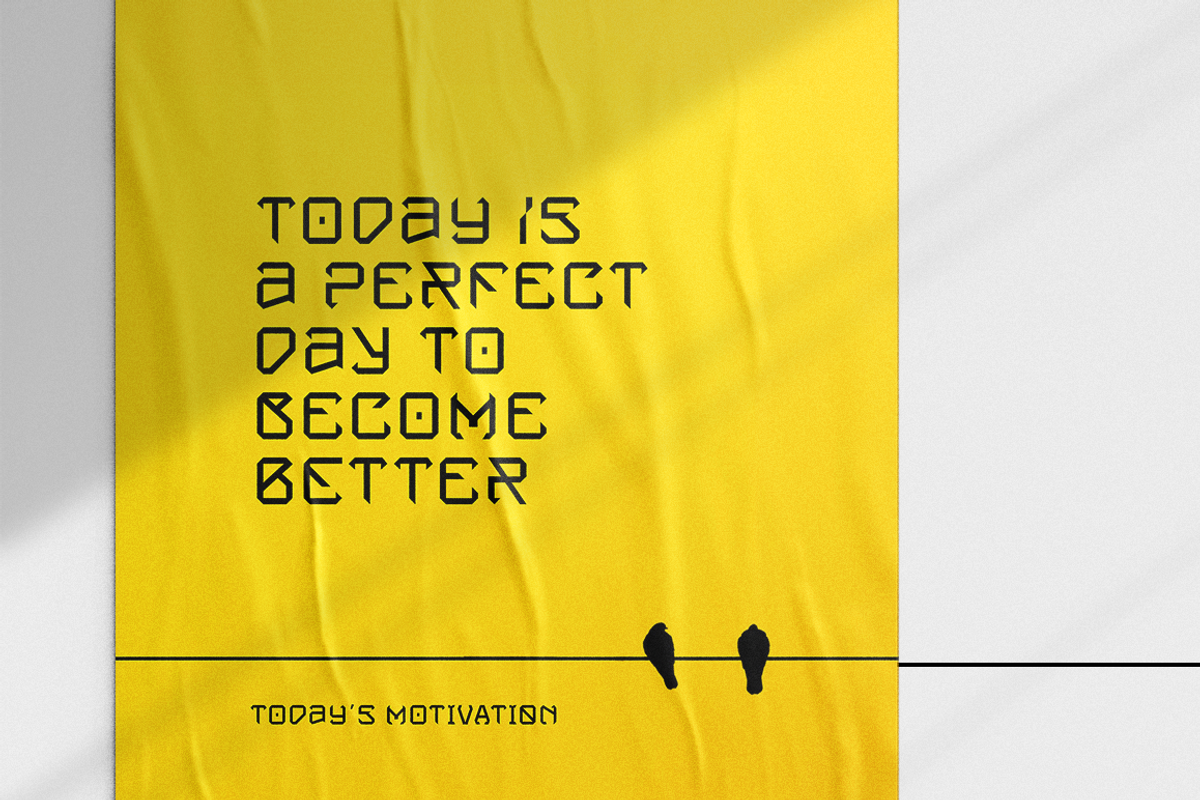 Equiva - Futuristic Typeface, a Sans Serif Font by Grontype (Photo 9 of 10)
