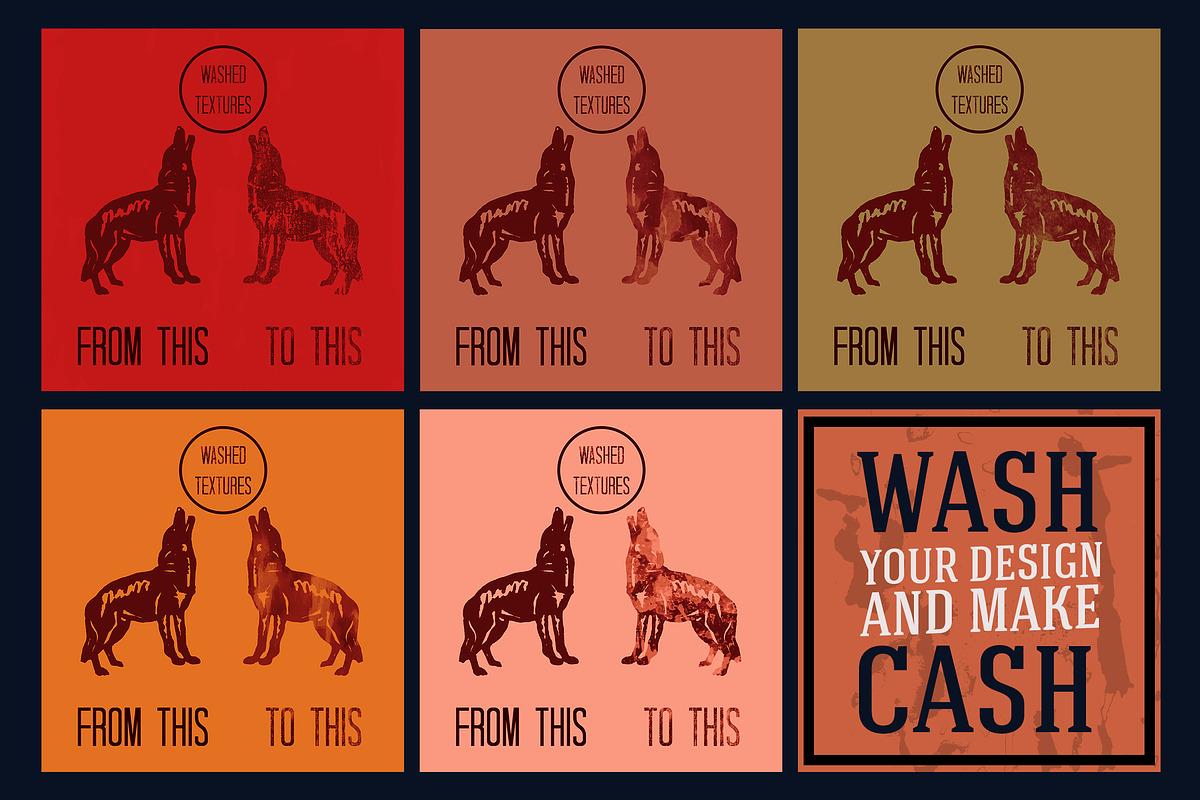 Liquid and washed textures preview 5