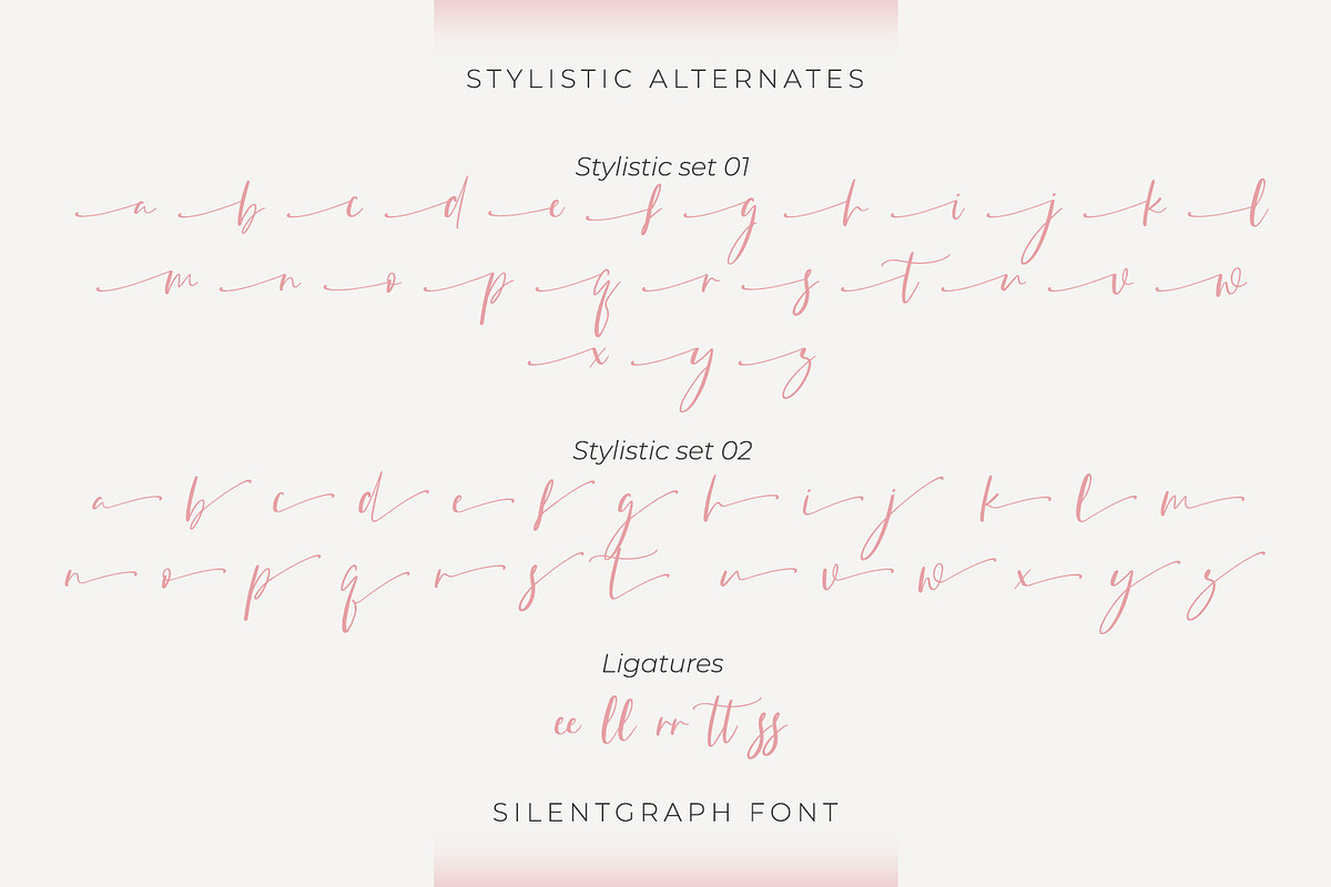 Silentgraph, a Script Font by din-studio.com (Photo 10 of 10)