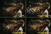 Blowing glitter bokeh PNG overlays, a Layer Style Add-On by Walllow Creatives (Thumbnail 3 of 6)