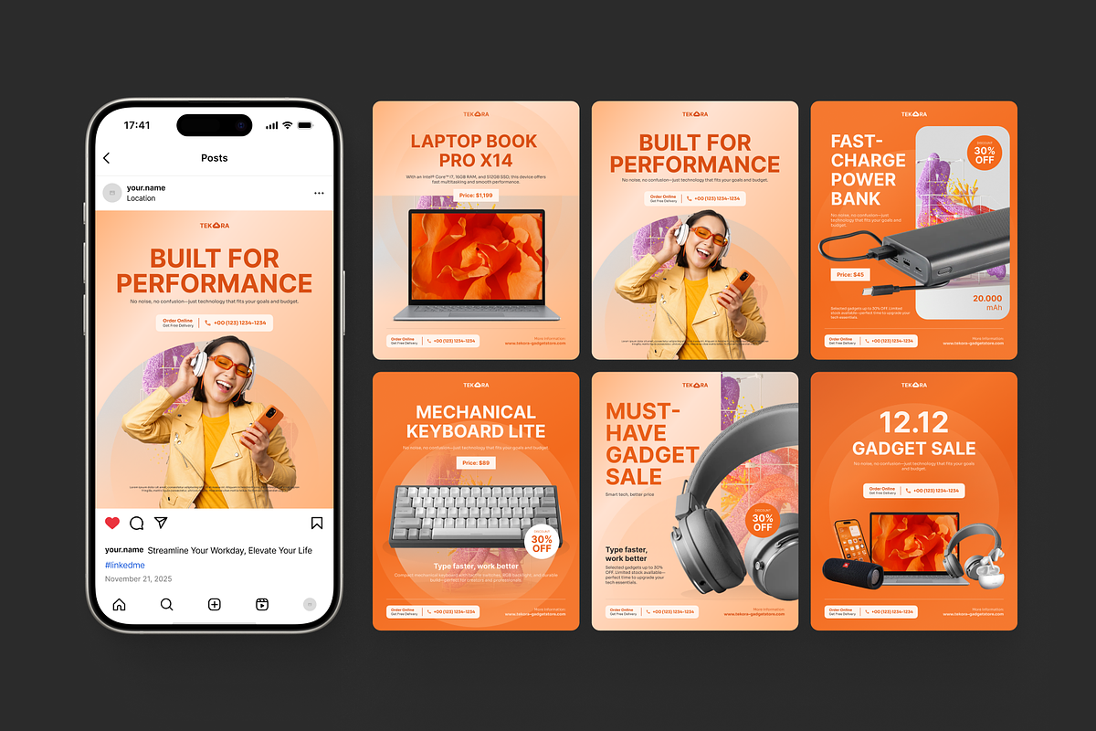 Tekora - Store Listing Image Social, a Social Media Template by SLAB! Design (Photo 2 of 8)