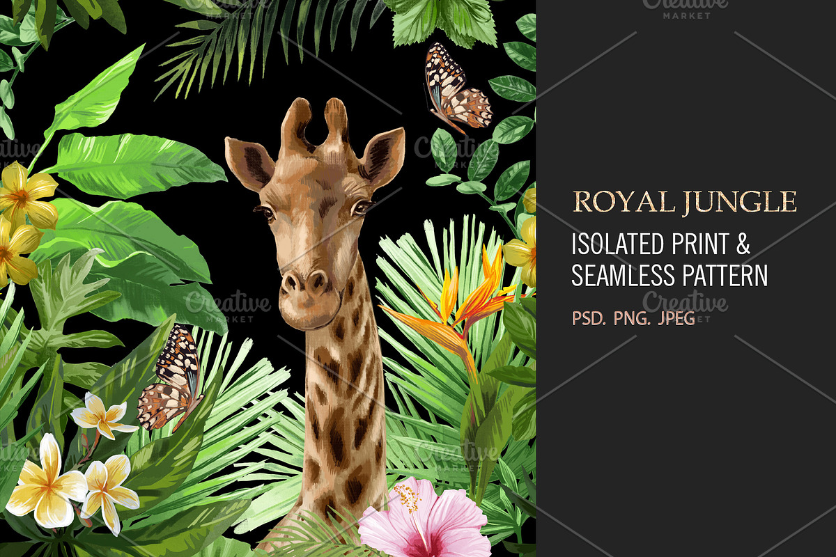 artwork giraffe, an Animal Illustration by DariKa (Photo 1 of 3)