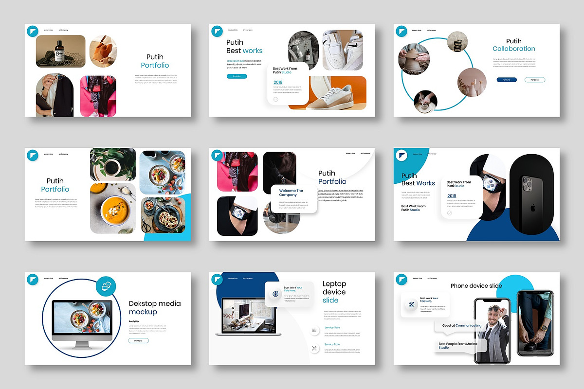 Putih – Business Keynote Template, a Presentation Template by Dens Creative Studio (Photo 4 of 6)