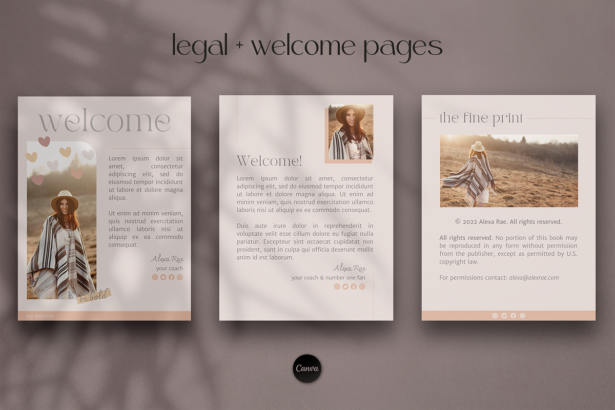 Canva eBook Coaching Template, a Magazine Template by Made by Melody (Photo 4 of 17)