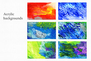 Acrylic Brushes for Photoshop, a Brush Add-On by Sunny Design (Thumbnail 4 of 5)