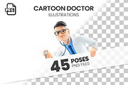 Cartoon Doctor – Set of 45 Poses, a Person Illustration by 3DMask (Thumbnail 1 of 6)