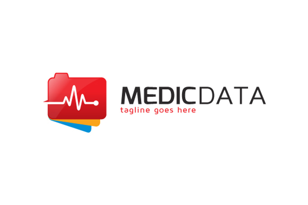 Medic Data Logo Template, a Branding & Logo Template by gunaonedesign