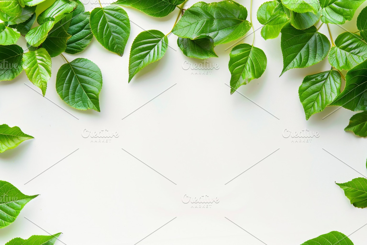 99 Frames of green leaves, a Nature Photo by Handmadefont (Photo 57 of 100)