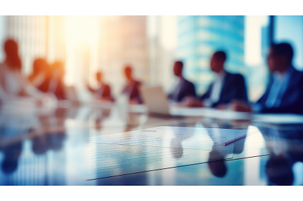 office blur corporate business ai, a Background Photo by pikepicture