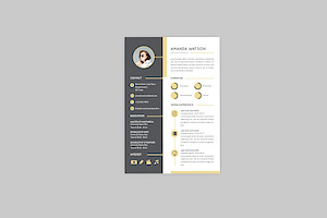 Amanda Illustrator Resume Designer