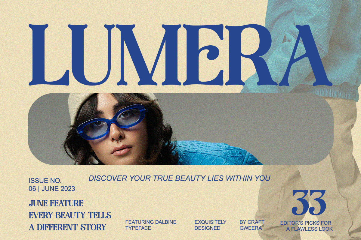 Belami - Modern Retro Stylish Serif, a Serif Font by Qweera Studio (Photo 5 of 12)
