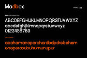 Madbox | Modern Ligature Sans Serif, a Sans Serif Font by Mahesans Co (Thumbnail 8 of 10)