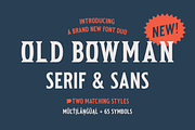 Old Bowman Sans & Serif, a Serif Font by The Old Type Foundry (Thumbnail 11 of 12)