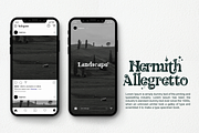 Hermith Allegretto - Classic Style, a Serif Font by Brightone (Thumbnail 6 of 8)