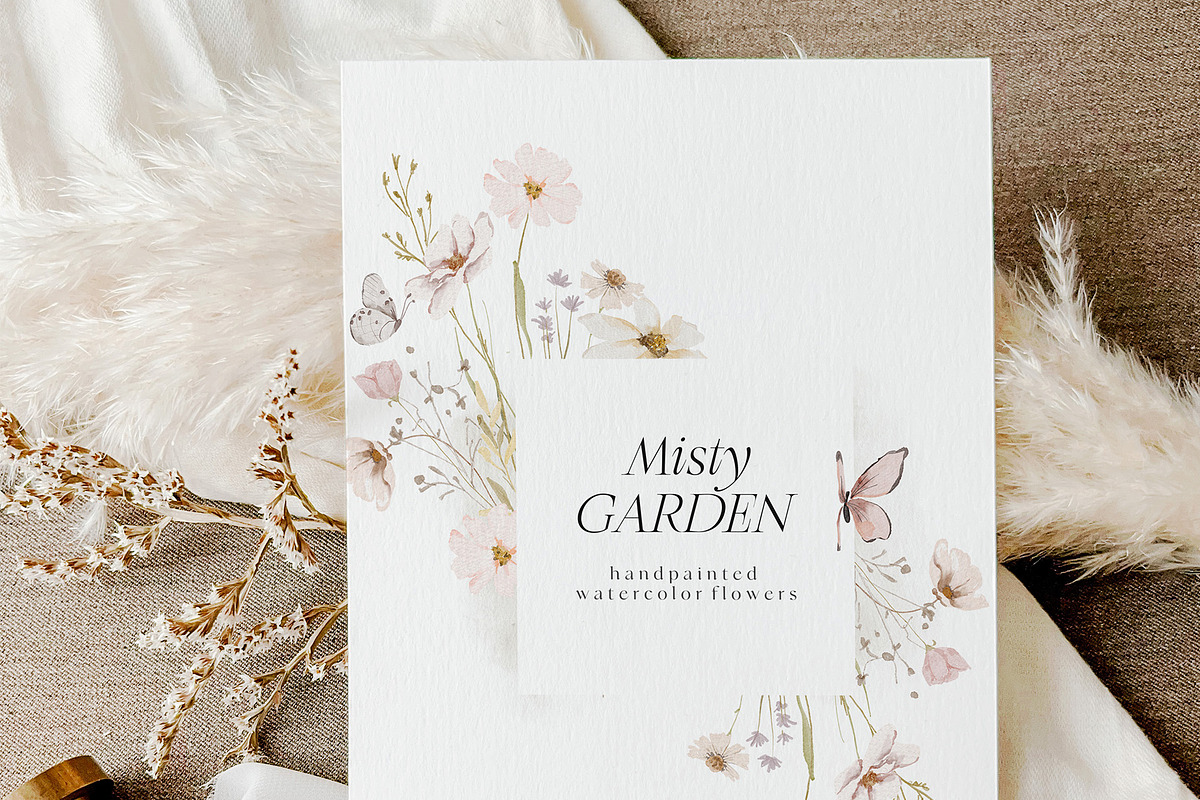 Watercolor wildflowers floral set, a Decorative Illustration by Grace Noboa Illustrations (Photo 2 of 14)