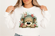 Whimsical Spring Teddy Bear Clipart, an Illustration by Craft Nest (Thumbnail 7 of 11)