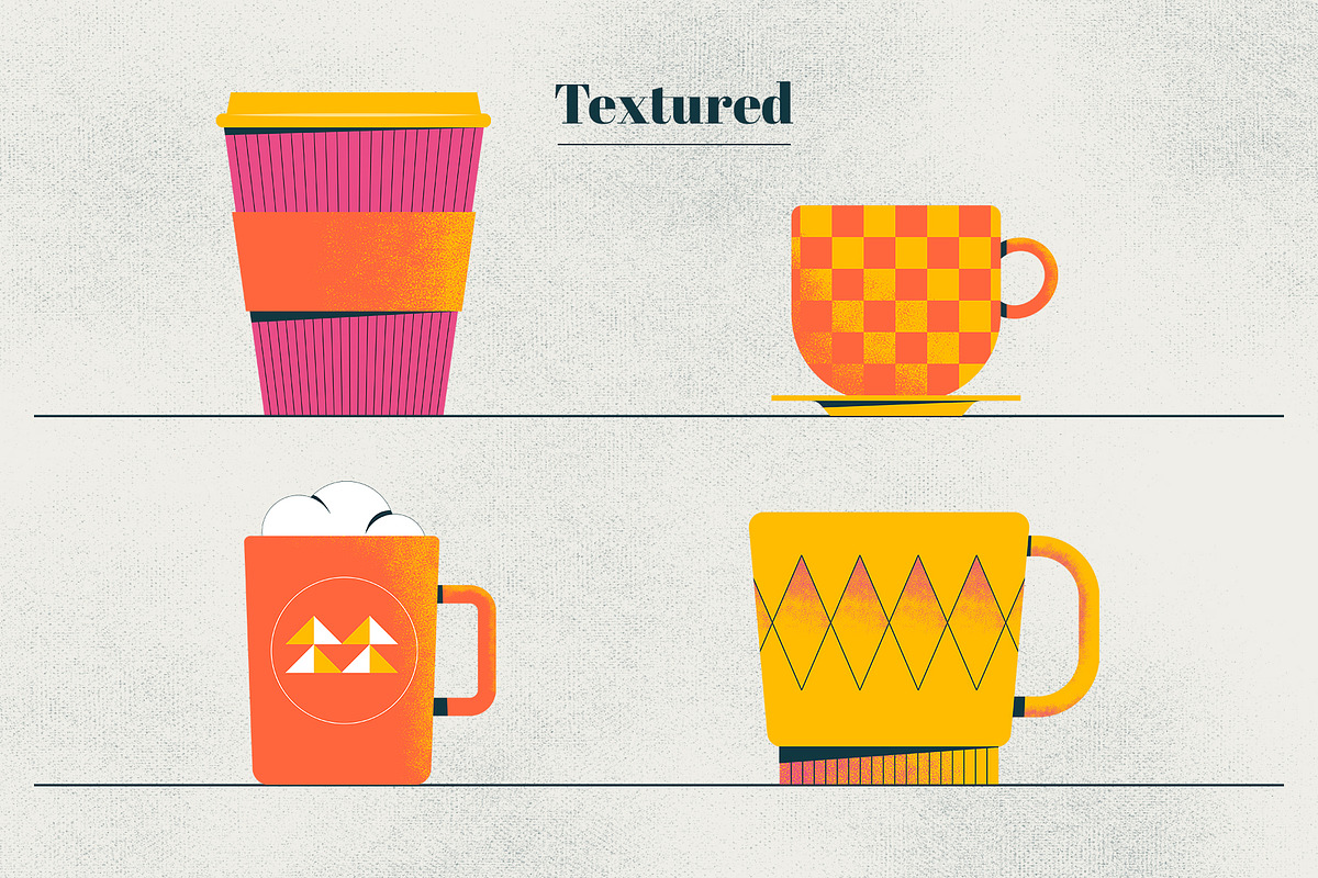 Coffee illustrations, a Food Illustration by Joseph Chernashki (Photo 4 of 12)