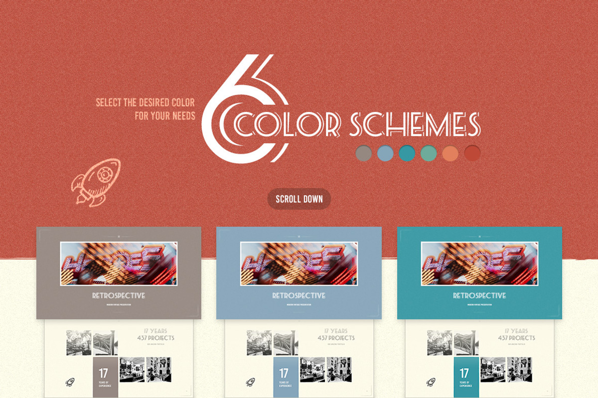 Retrospective PowerPoint Template, a Presentation Template by Rework (Photo 8 of 9)