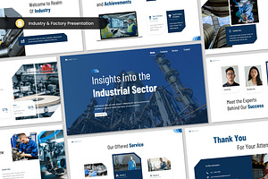 Industry and Factory Slides, a Presentation Template by Antstheme