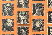 Grungy Line Art Photo Effects, an Action Add-On by Amorjesu.com (Thumbnail 4 of 25)