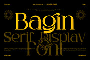 Bagin Font | Modern Editorial Serif, a Serif Font by Koplexs Studio (Thumbnail 1 of 12)