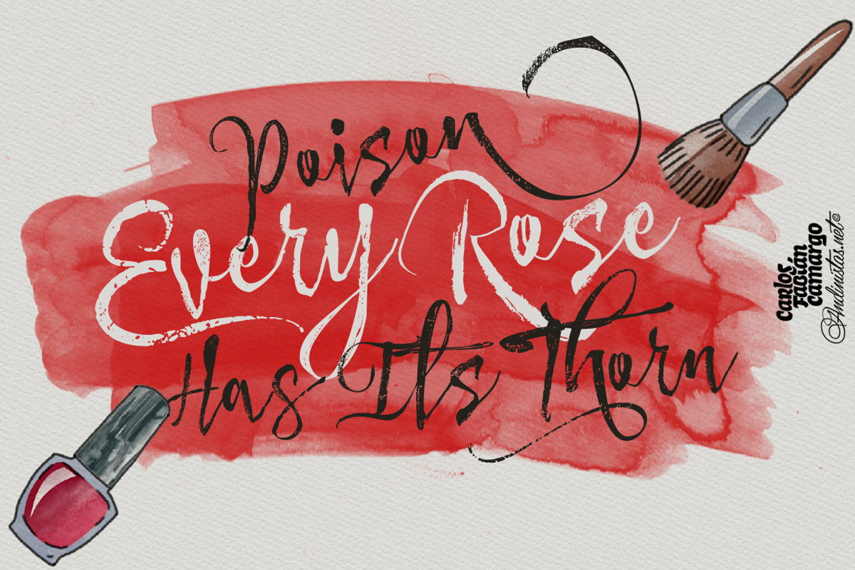 Makeup Type Family / 4 fonts preview 4