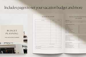 The Vacation Planner Canva