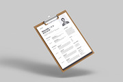 Resume - Curriculum Vitae Mockup, an Advertising Mockup by Illusiongraphic (Thumbnail 2 of 22)