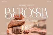 Berossla Modern Serif Font, a Serif Font by Storytype Studio (Thumbnail 1 of 9)