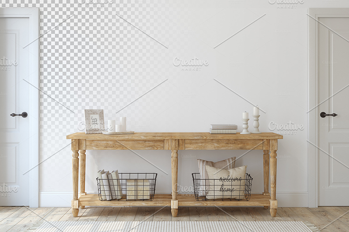 FARMHOUSE Wall&Frame Mockups, a Poster Template by MyHomeMockups (Photo 3 of 11)
