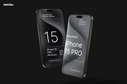 iPhone PRO 15 Mockup Collection, an iPhone Mockup by Mocku (Thumbnail 2 of 14)