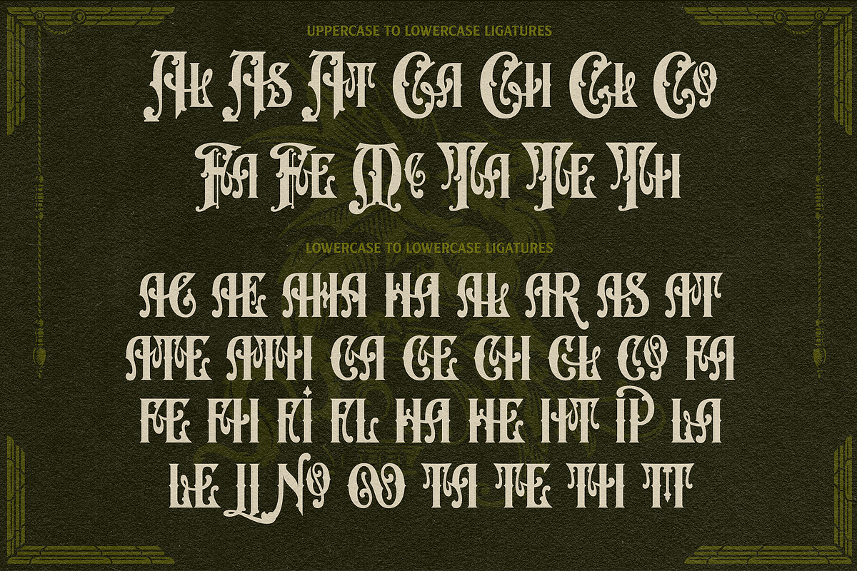 NS Blackbooks Vintage Font, a Font by Novisouldado (Photo 8 of 9)