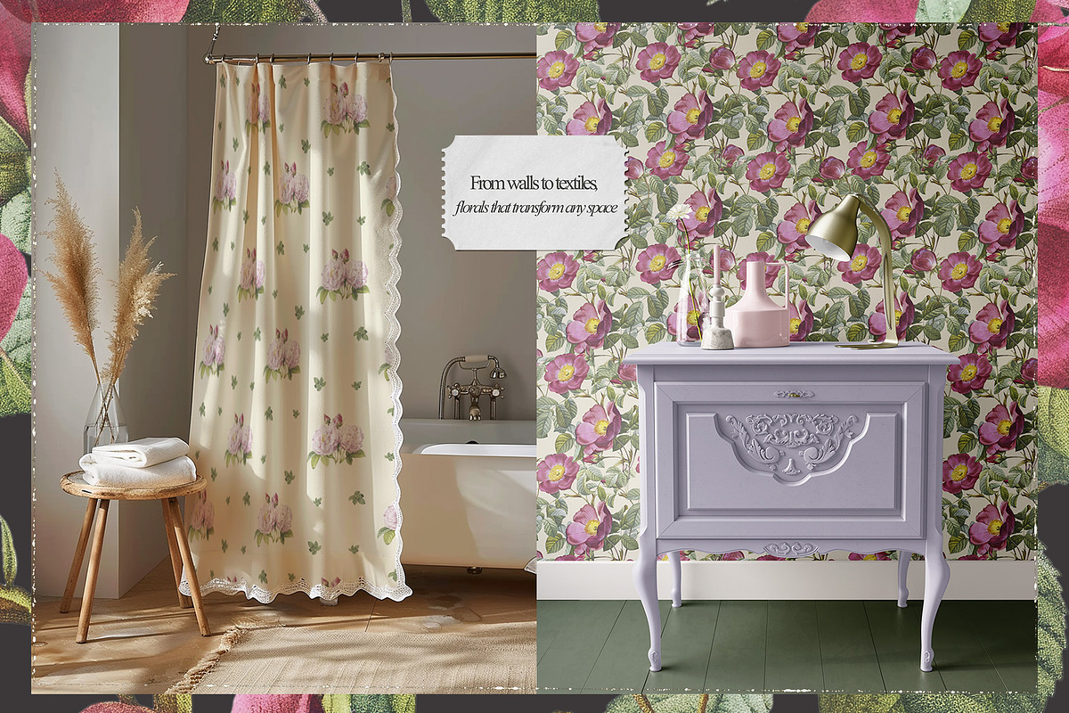 Vintage Botanical Charm Collage Pack, an Object Graphic by lerinartstudio (Photo 13 of 14)
