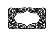 Vintage Ornamental Frame Bundle, an Illustration by hafijul (Thumbnail 33 of 51)