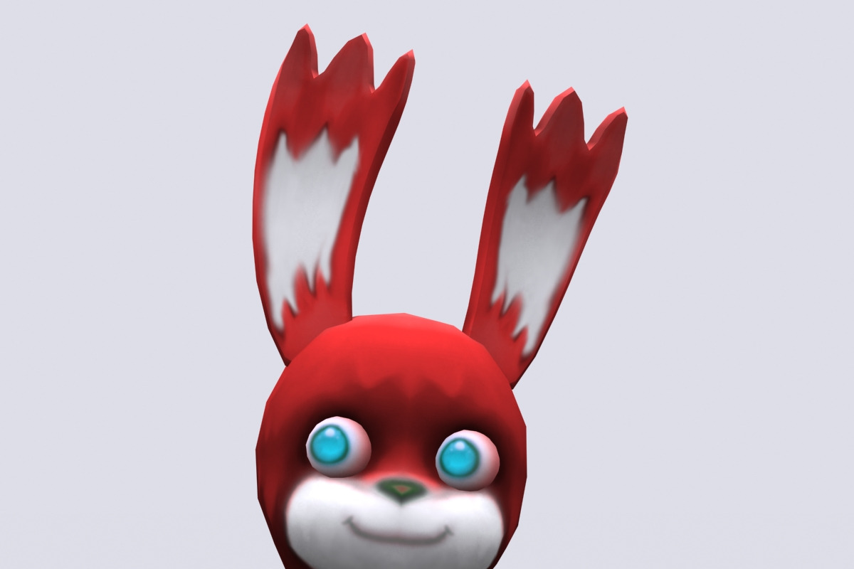 3DRT - Chibiimons - Bunny, a Characters & Person 3D Model by 3DRT.com (Photo 2 of 6)