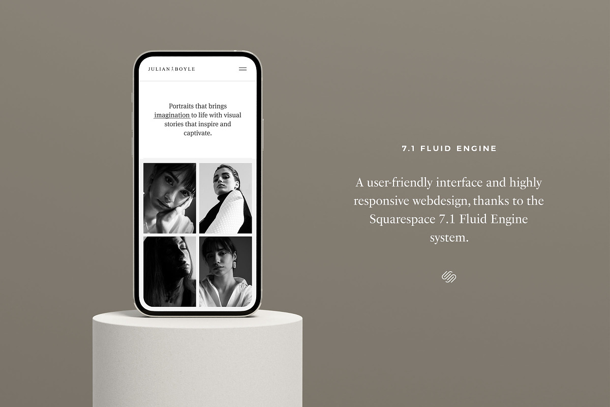 Boyle Squarespace 7.1 Website Theme, a Squarespace Template by Ruben Stom (Photo 2 of 11)