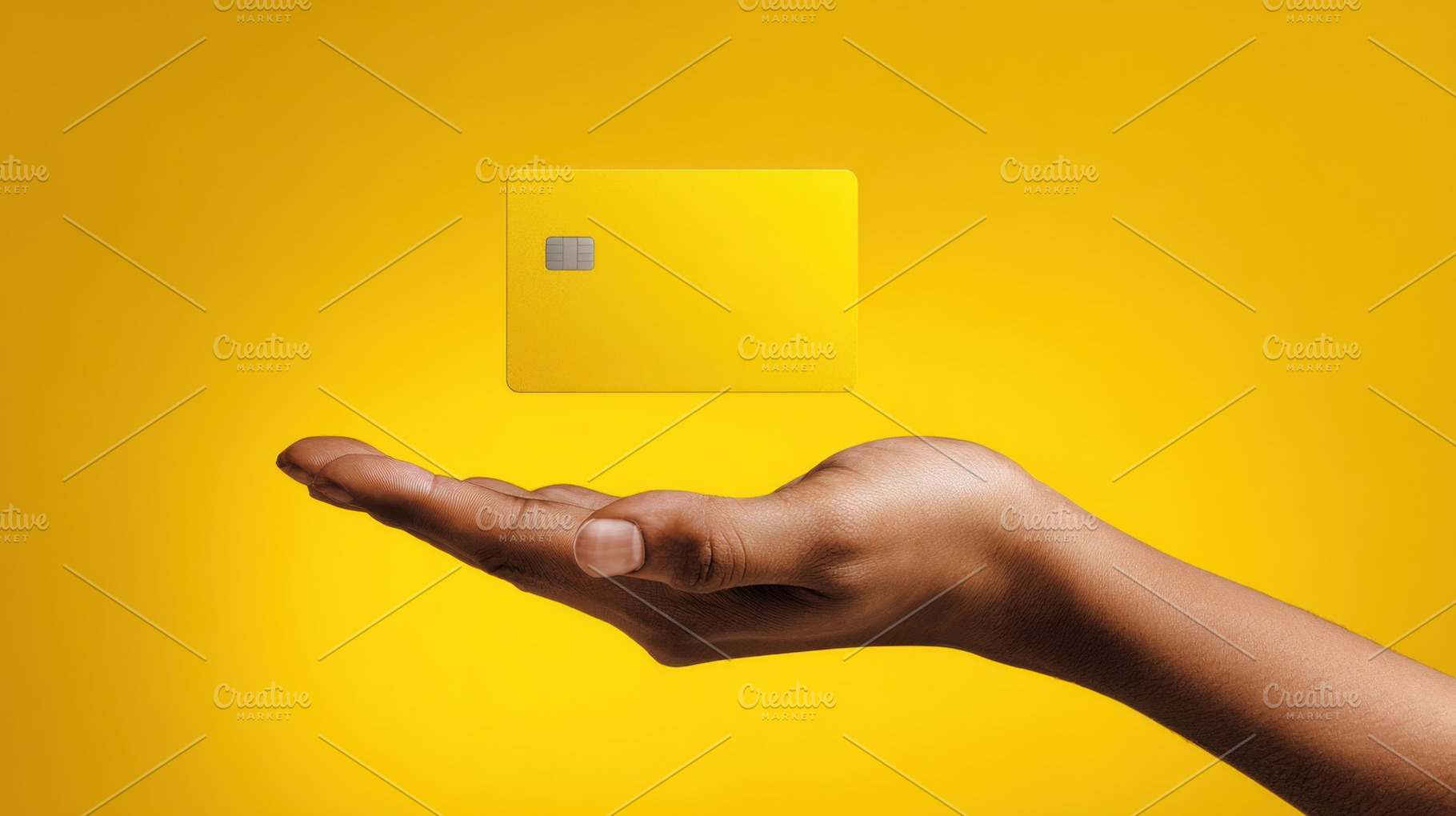 Yellow card in bright light, a Photo by Beautiful things