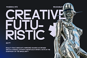 Raligo - Futuristic Rounded Sans, a Sans Serif Font by Pandeka Studio (Thumbnail 4 of 8)