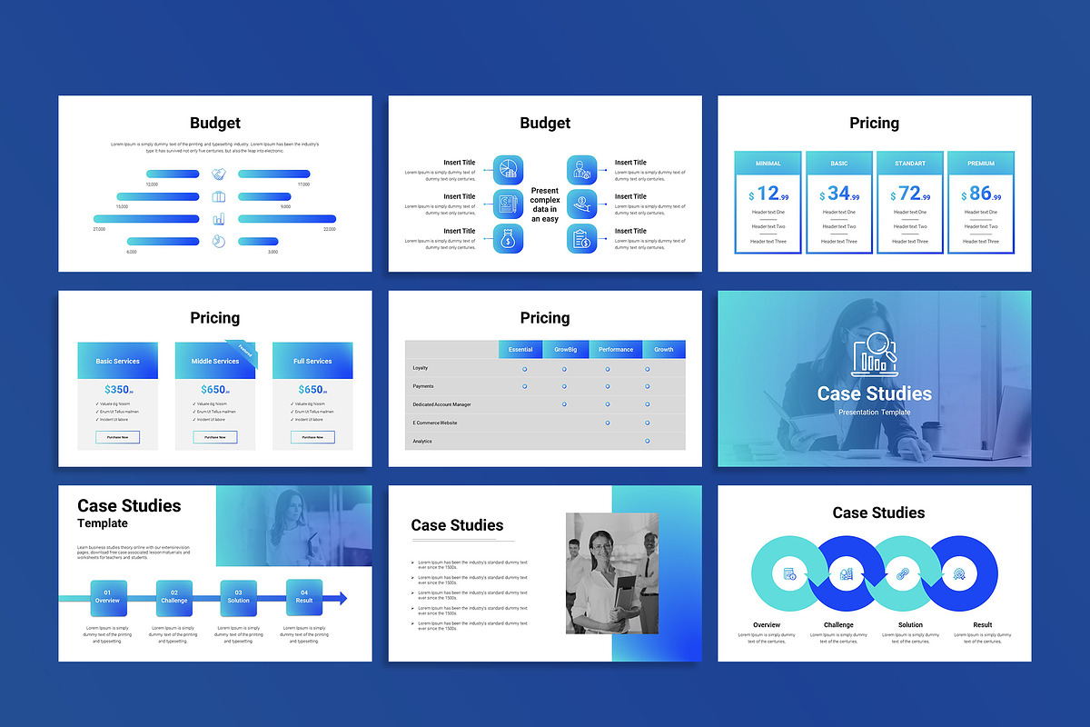 Business Plan PowerPoint Template, a Presentation Template by Spark_Creative (Photo 9 of 12)