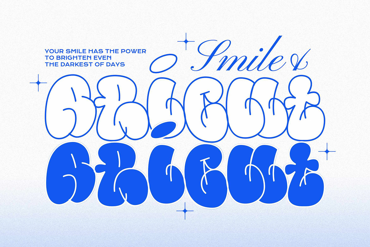 Novel Celon - Graffiti Font, a Handwritten Font by Imoodev (Photo 2 of 5)