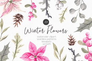 Winter Pink Flowers