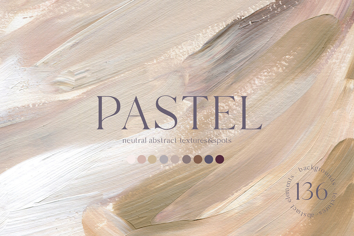 Abstract painted backgrounds pastel, a Texture Graphic by Yuliya Derbisheva (Photo 1 of 12)